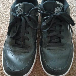 Reebok Classic Men's Black and White Sneakers